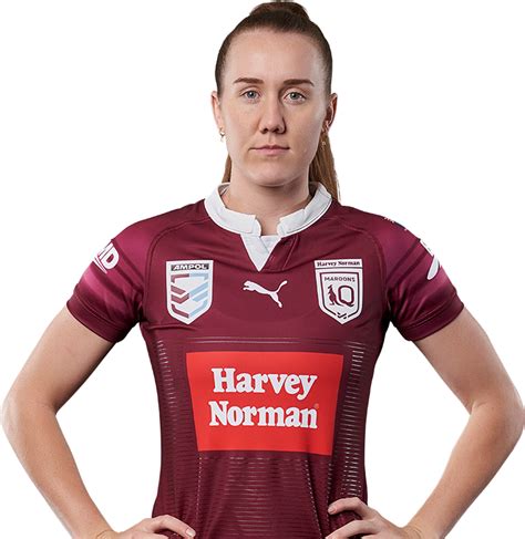 Official Ampol Womens State Of Origin Profile Of Tamika Upton For