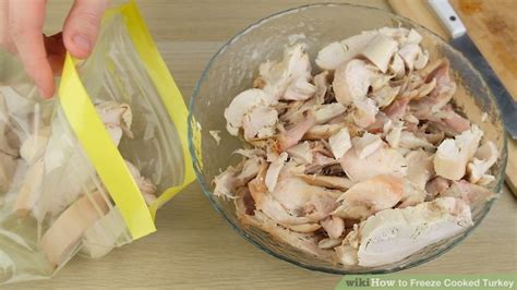 easy ways to freeze cooked turkey 9 steps with pictures