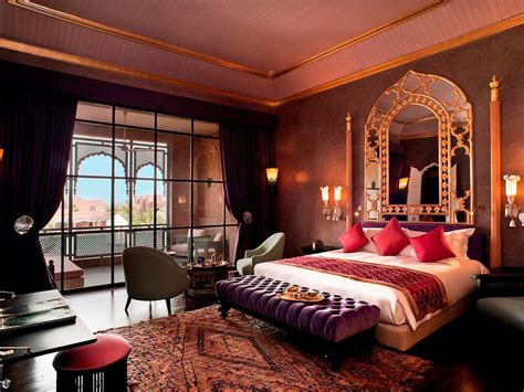 Taj Palace Marrakech Morocco Bedroom Design Inspiration Romantic