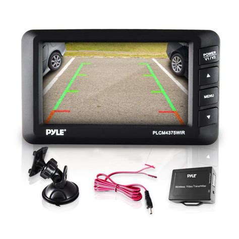 Pyle Plcm4375wir Wireless Backup Car Camera Rearview Monitor System