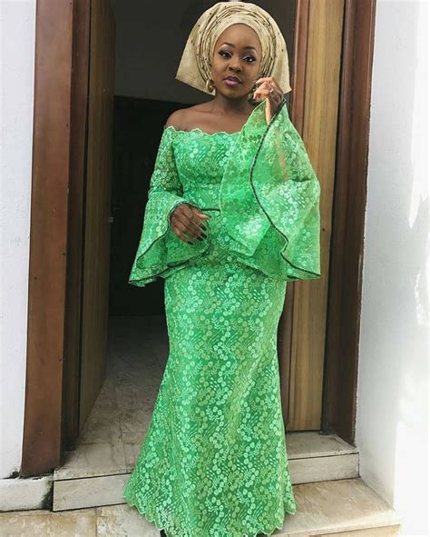 Latest Lace Aso Ebi Styles Madivas 2016 8 African Lace Dresses
