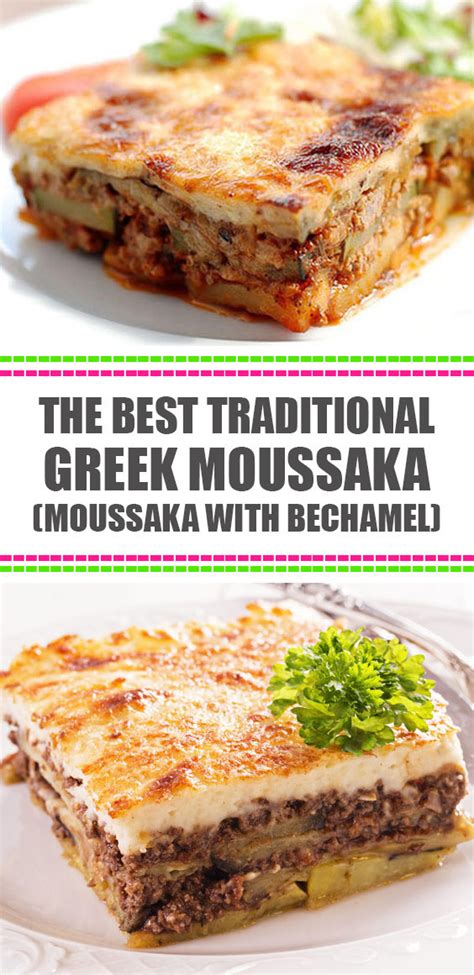 It is a simple enough concept: The Best Traditional Greek Moussaka (Moussaka with Béchamel) - bookinghotel.services | Moussaka ...