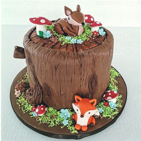 Cakes By Zana Woodland Baby Shower Cake