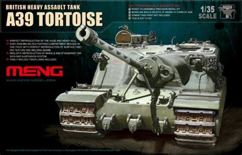 Meng A39 Tortoise British Heavy Assault Tank The Model Box