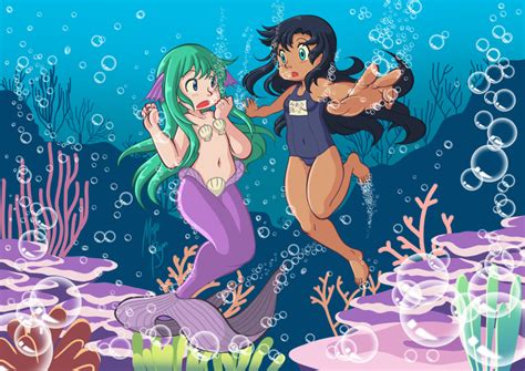 Rule 34 Bubbles Gabi Mermaid Leotard Mermaid Mermaid Tail Miara Mi