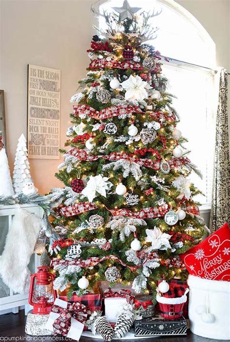 50 Beautiful And Stunning Christmas Tree Decorating Ideas