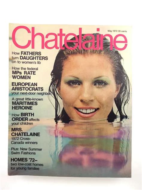 Vintage May Chatelaine Large Magazine Vol Number K