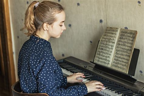 Young Girl Pianist