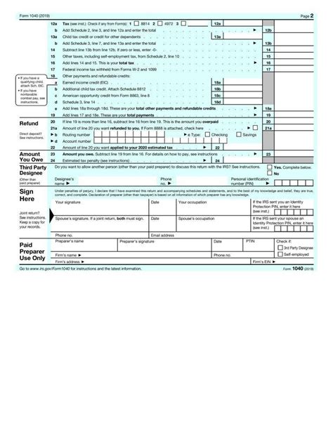 The New 2019 Form 1040 Sr Us Tax Return For Seniors Generally Mirrors