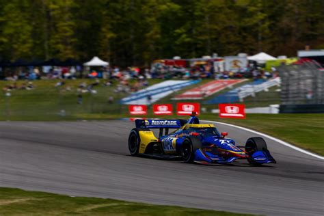 Front Row Start For Rossi In Honda Indy Grand Prix Of Alabama Qualifying