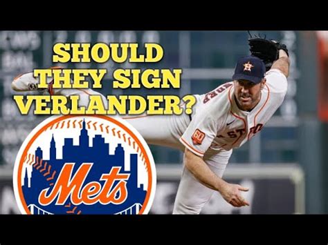 SHOULD The METS Sign JUSTIN VERLANDER In The OFF SEASON YouTube