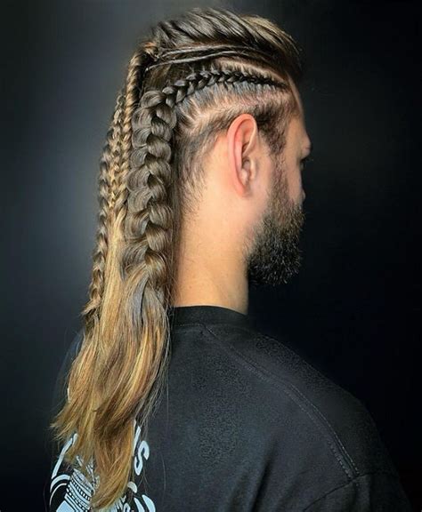 20 Viking Hair Braids Male Fashion Style