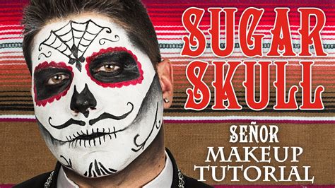 Male Sugar Skull Makeup Tutorial Whcdoessfx Youtube