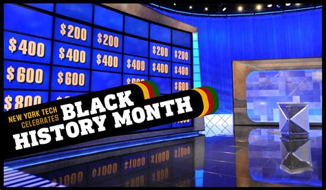 Black History Month Jeopardy Events New York Tech