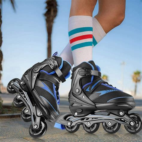 Adult Skates Adjustable Roller Skates Inline Skates Women