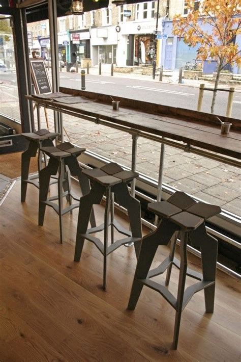 Bar Stools With Backs And Arms Foter Rustic Coffee Shop Cafe