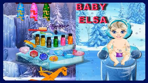 Enjoy Baby Elsa Bath Time Game Episode Frozen Inspired Game Videos For