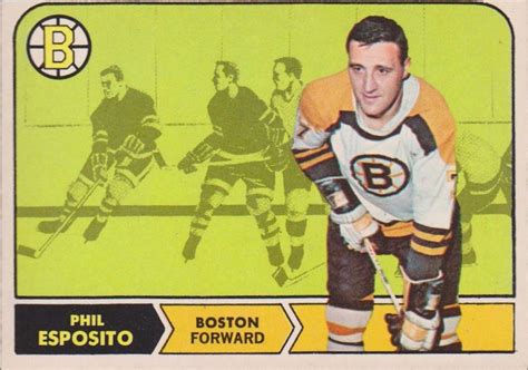 Boston Bruins Legends Phil Esposito