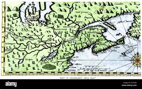 Map Of Quebec 1600s Hi Res Stock Photography And Images Alamy