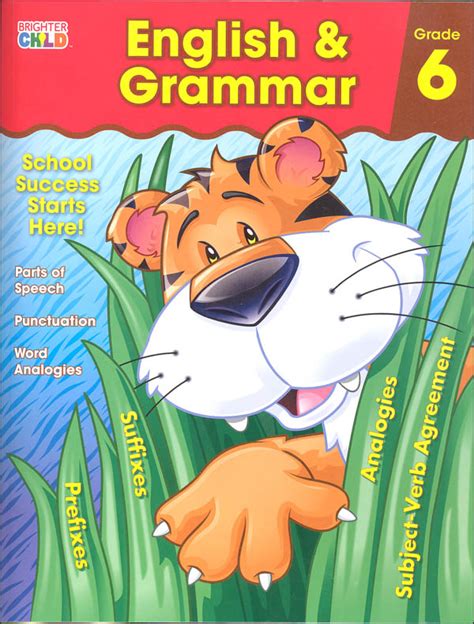 English And Grammar Grade 6 Workbook Brighter Child Brighter Child