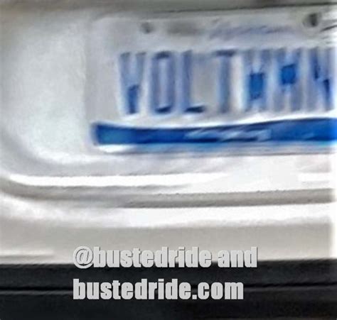 Voltwmn Vanity License Plate Busted Ride