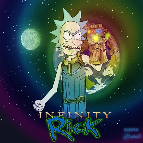 Rick And Morty Fan Art Rickandmorty Avengers Crossover Cartoon Games