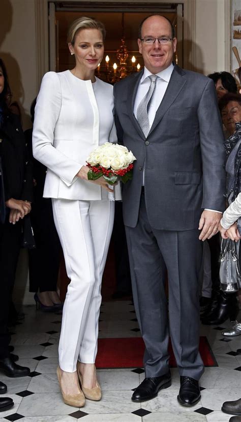The Royal Watcher — The Royal Couple Today Presented Packages To The Princess Charlene
