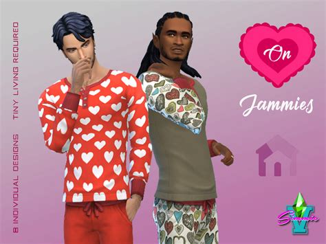 The Sims Resource Simmiev Heart On Jammies