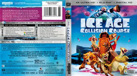 Ice Age Collision Course 2018 R1 4k Uhd Blu Ray Cover Dvdcovercom
