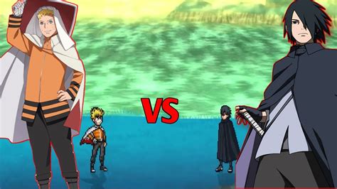 What If Adult Hokage Naruto Vs Adult Sasuke Youtube