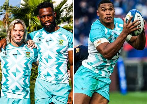 Rwc Real Reason Springboks Are Forced To Wear Awful Away Kit Hot Sex Picture
