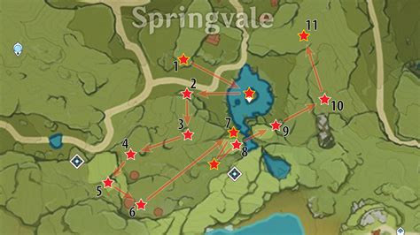 Springvale Chests Location Genshin Impact