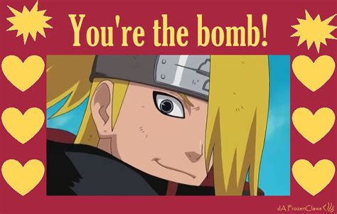 Naruto Valentine Youre The Bomb By Frozenclaws On Deviantart
