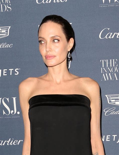 Angelina Jolie Looks Frighteningly Frail At Nycs Wsj Innovator Awards