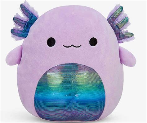Buy Squishmallows 75 Monica The Purple Rainbow Axolotl Plush Stuffed