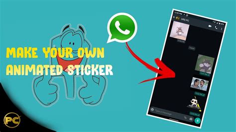 How To Create Animated Stickers In Whatsapp With Mobile 2021 Custom