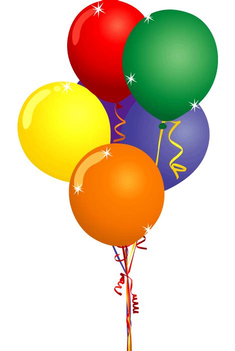 Geburtstag Clipart Luftballons