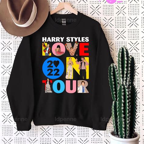 Harry Styles Love On Tour 2022 Setlist Merch Harry Styles Concert