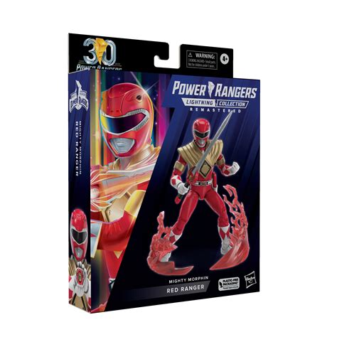 Power Rangers Lightning Collection Action Figure Mighty Morphin Red