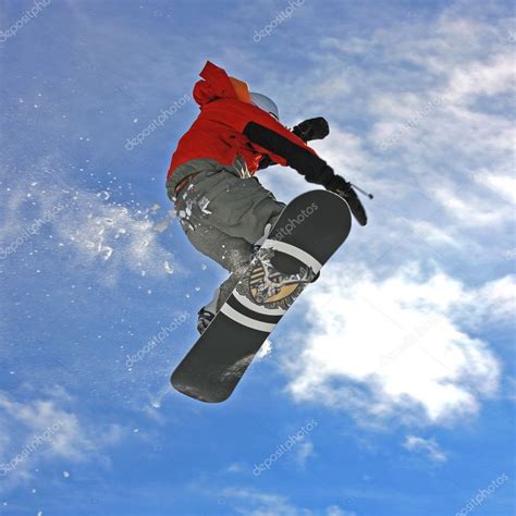 Snowboarder Jumping High — Stock Photo © Monner 2471432