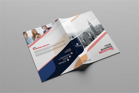 Corporate Bi Fold Brochure ~ Brochure Templates ~ Creative Market