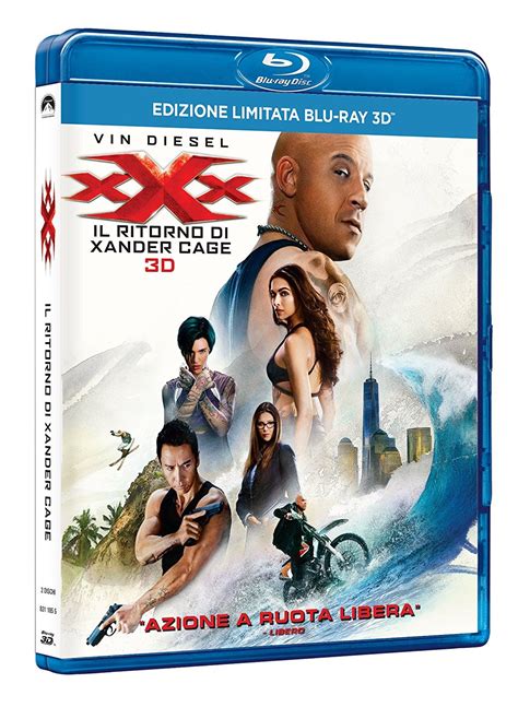 Xxx Il Ritorno Di Xander Cage Blu Ray 3d Blu Rayxxx Return Of Xander Cage Amazonit Vin
