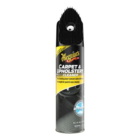 Meguiar's Carpet & Upholstery Cleaner - Car Upholstery Cleaner & Fabric Cleaner - G191419, 19 oz ...