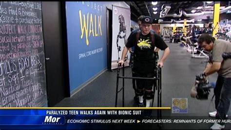 Paralyzed Teen Walks Again With Bionic Suit