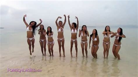 Sexy Filipinas Take Over The Beach In Cebu Philippines Youtube