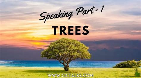 Trees Ielts Speaking Part 1