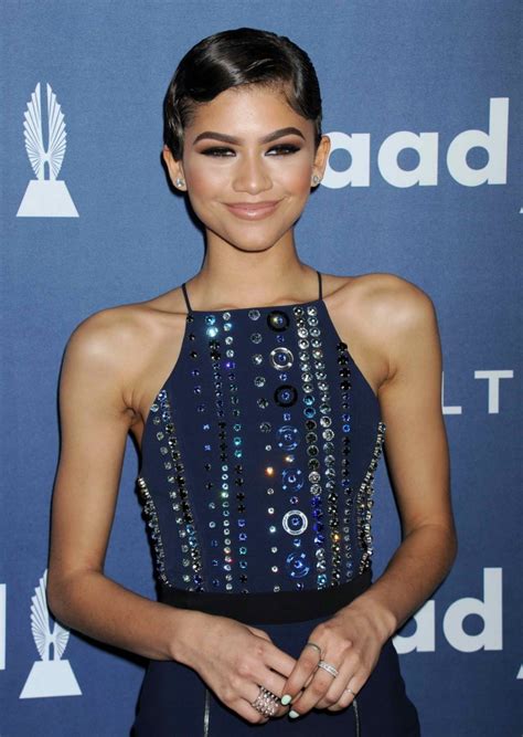 Zendaya At 27th Annual Glaad Media Awards In Beverly Hills 04022016