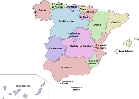 Tipografía Comunidades Autónomas De España Ttf Y Otf Conocimiento