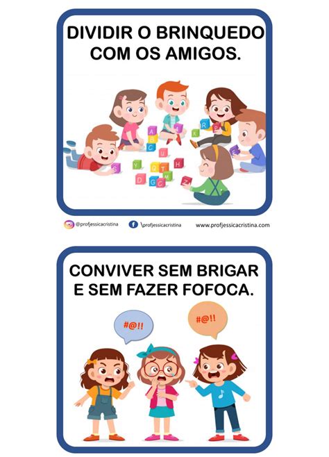 Combinados Da Turma Educação Infantil