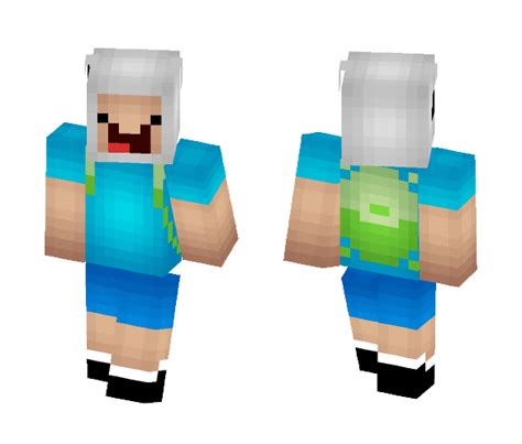 Download Finn The Human Adventure Time Minecraft Skin For Free Superminecraftskins